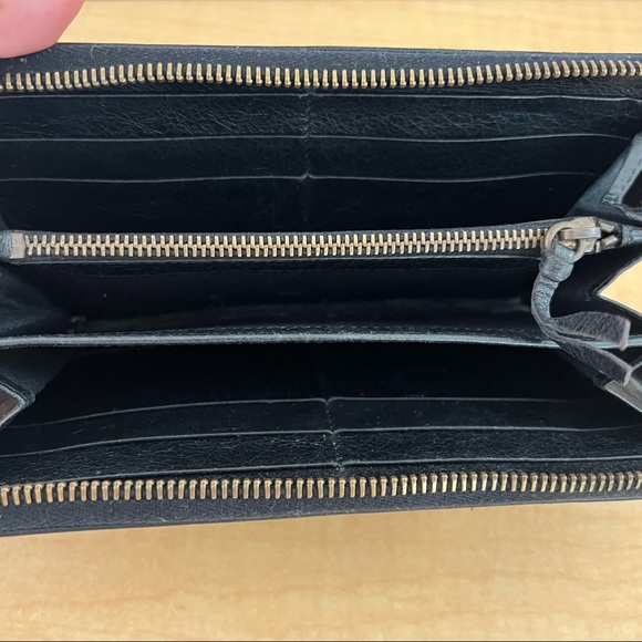 Pre-owned Balenciaga Zip Continental Wallet - Picture 5 of 8